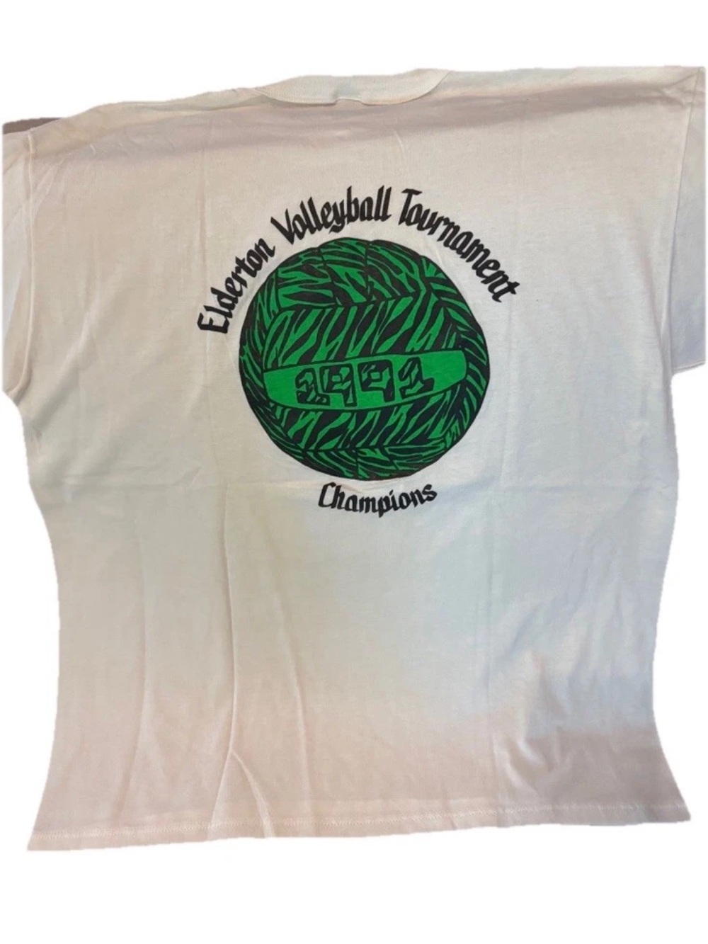 Vintage 1992 Volleyball Tournament Champions Russell USA XL Tee